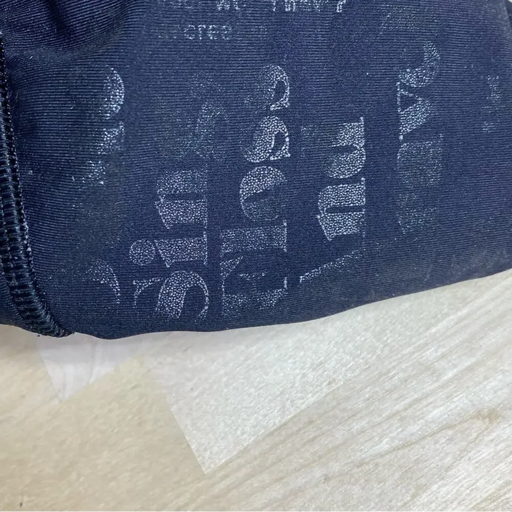 Lululemon Black Energy Manifesto Rare Sports Bra 4